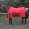 Whitaker Sykes Horse Turnout Rug Red 200g