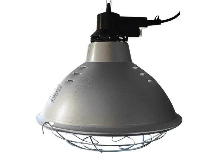 Stockshop Eco Infra Red Lamp Holder with Energy Saving Switch